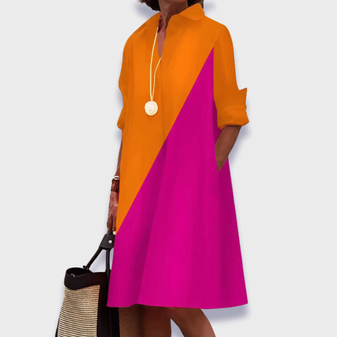 BETTINA™ | Vestido tipo polo elegante y casual