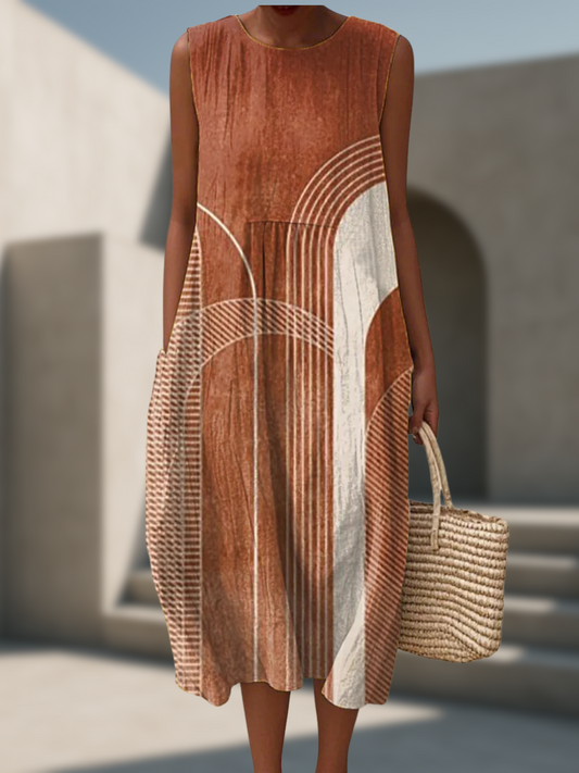 Solenne™ | Earthline Breeze Dress