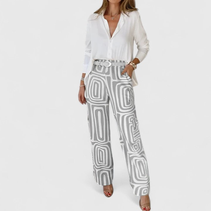 Kira | Elegante conjunto de dos piezas (INCLUYE UN CINTURÓN COMO REGALO)