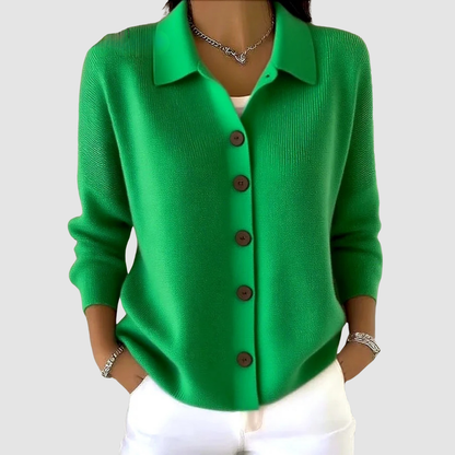 Riah | Soft Button-Up Knit Cardigan