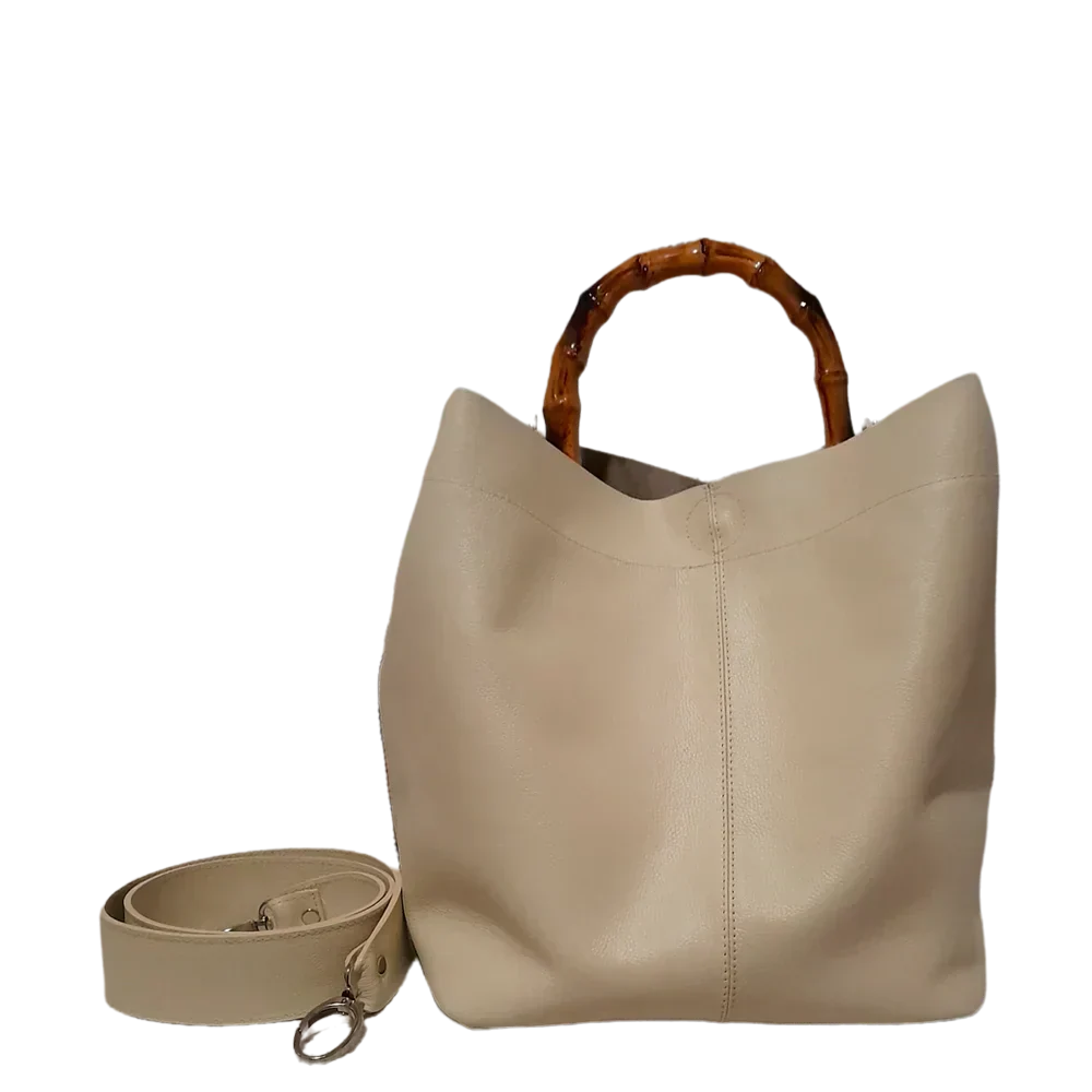 Bolso de cuero para dama Claire Jaguar, hecho de cuero de alta calidad con talco