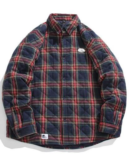 Chaqueta acolchada de algodón vintage