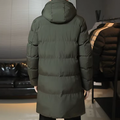 Elegant long winter jacket