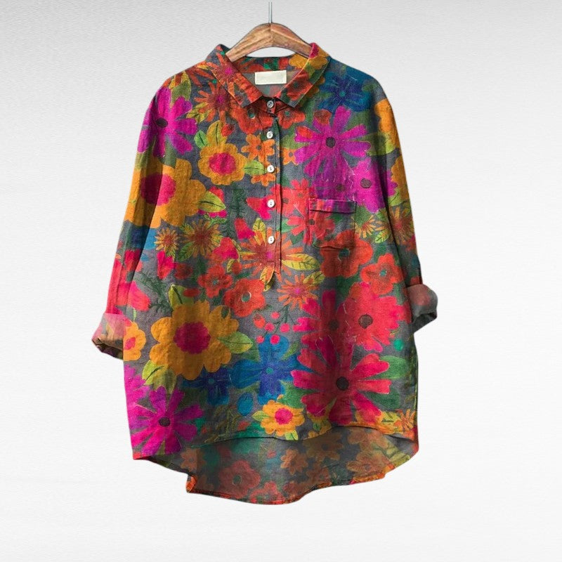 Émilie™ - Elegant Summer Blouse