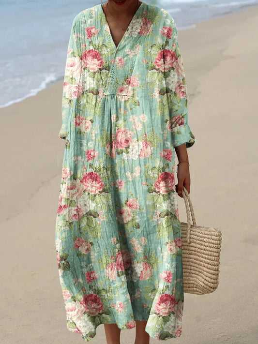 Vestido estampado brisa de verano