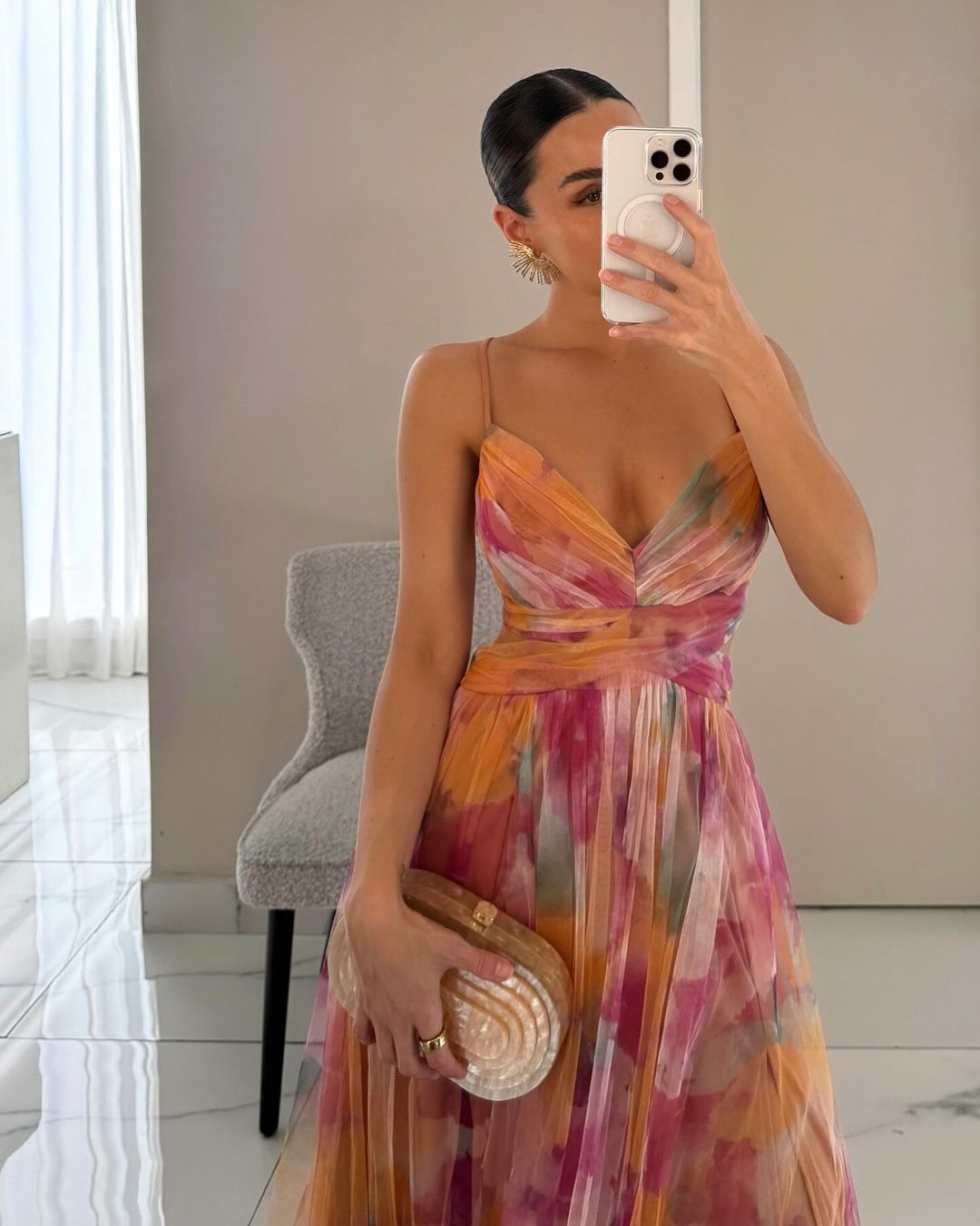 Madeline | Vestido Maxi Floral para una Elegancia Sin Esfuerzo