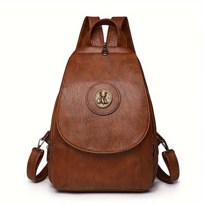 Mochila Vintage de Denim Ajustable Miras