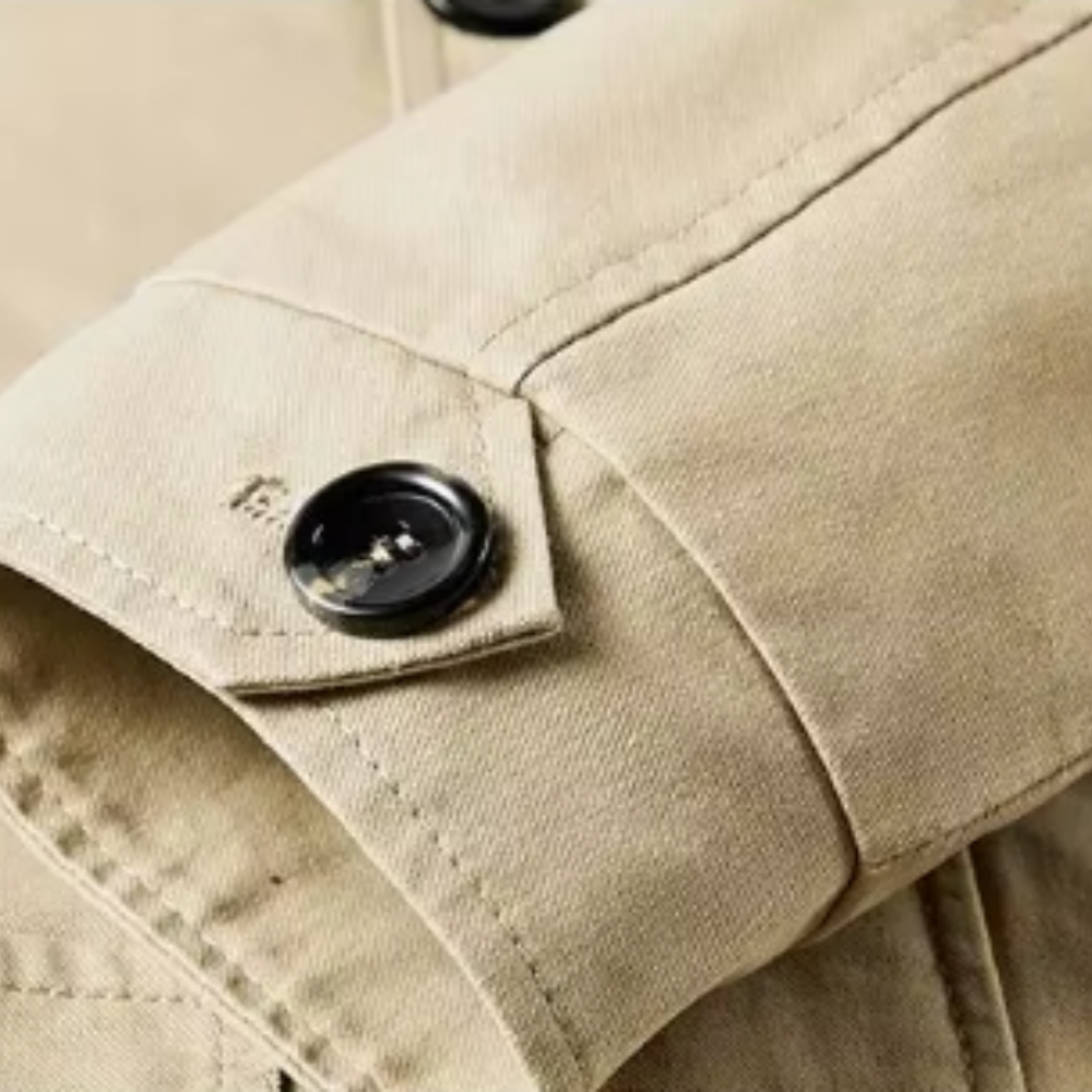 Elegant Multi-Pocket Jacket