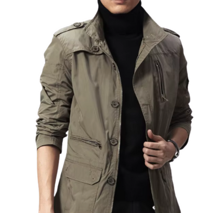 Elegant Windbreaker Jacket