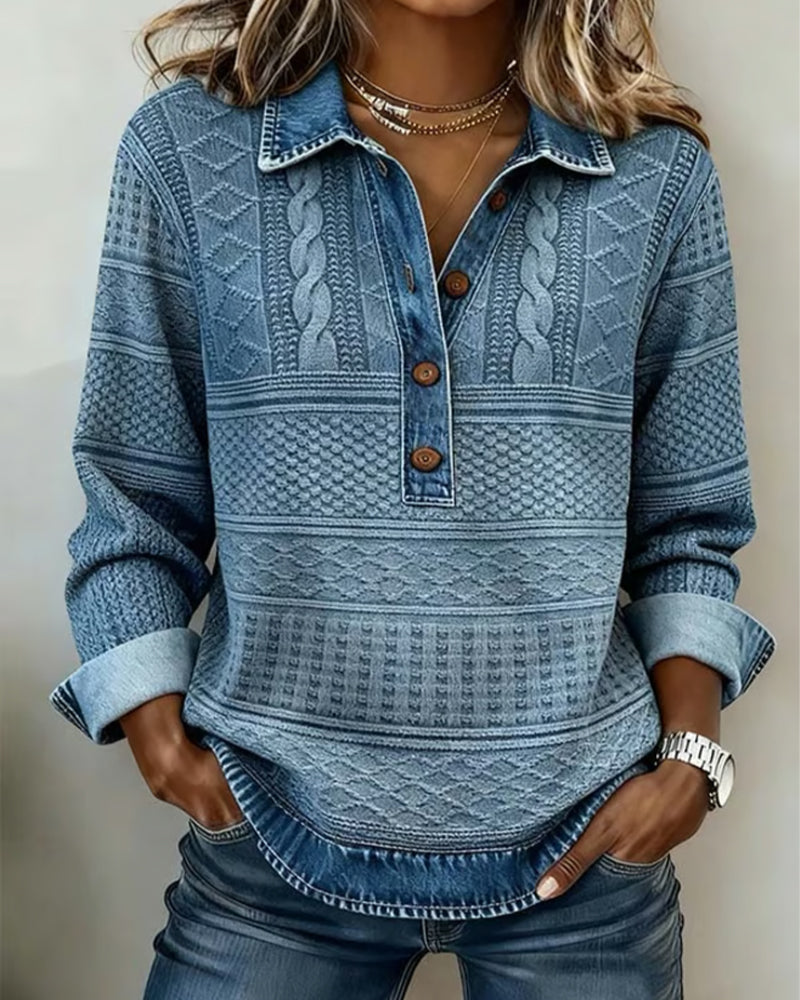 Gwen | Relaxed Half-Breasted Jumper
