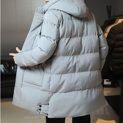 Elegant long winter jacket