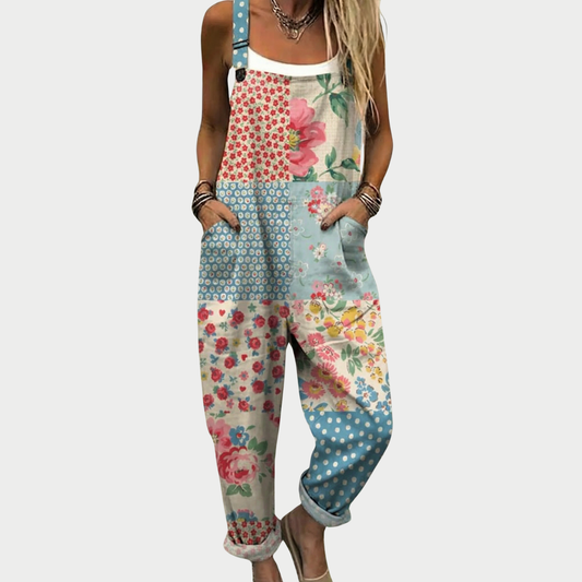 Bequeme Bedruckte Latzhose