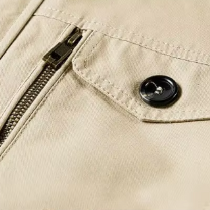Elegant Multi-Pocket Jacket