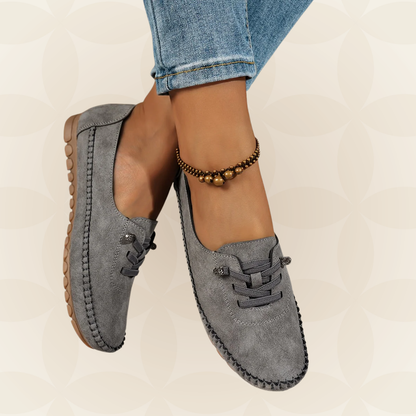 Alba | Zapatillas para pies sensibles con soporte completo