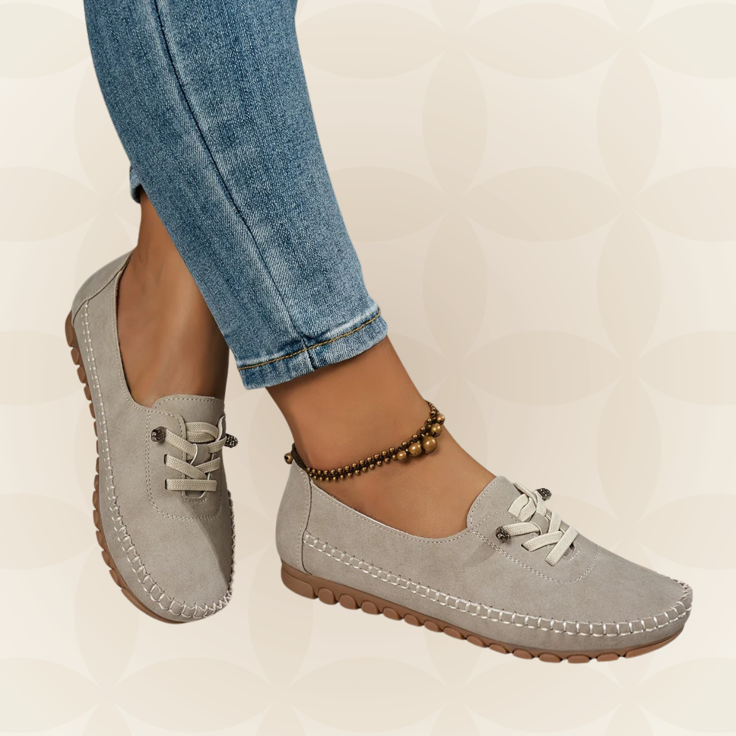 Alba | Zapatillas para pies sensibles con soporte completo