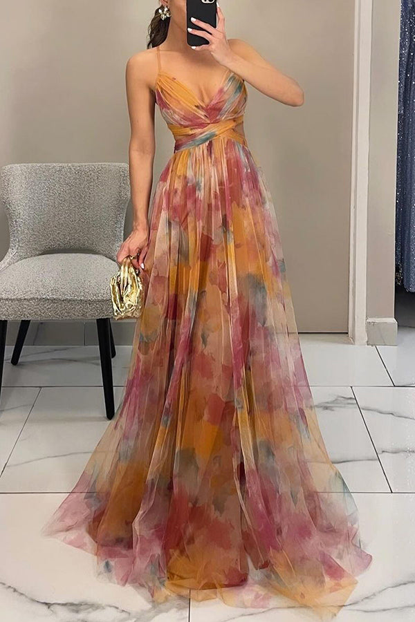 Madeline | Vestido Maxi Floral para una Elegancia Sin Esfuerzo