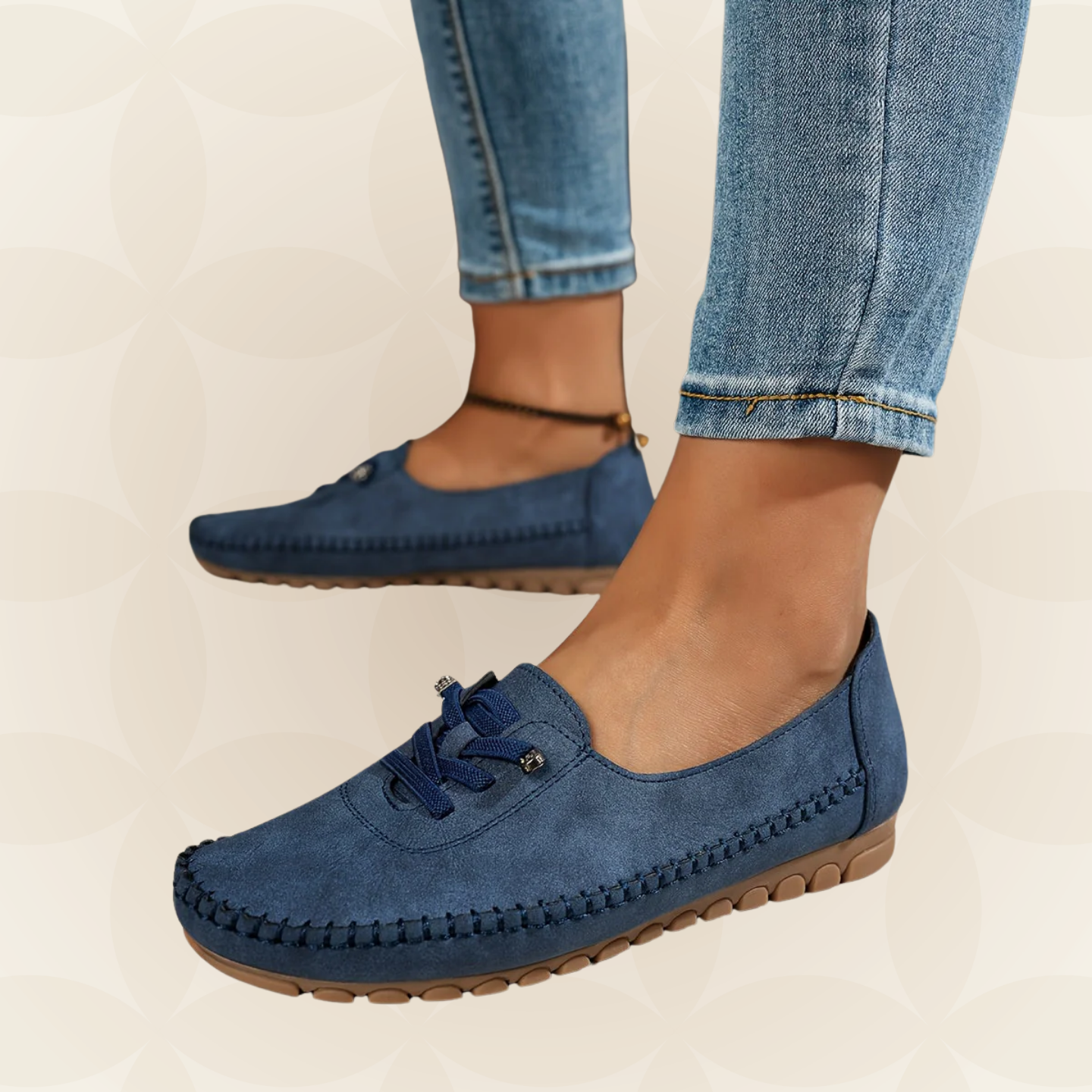 Alba | Zapatillas para pies sensibles con soporte completo