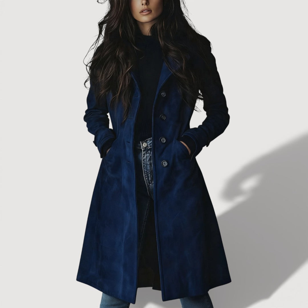 Carmen | Suede Trench Coat