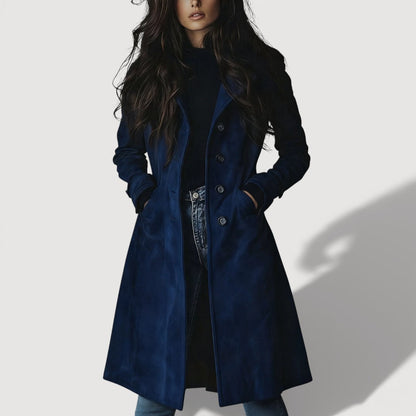 Carmen | Suede Trench Coat
