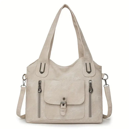 Amplia bolsa de hombro retro de Emilia