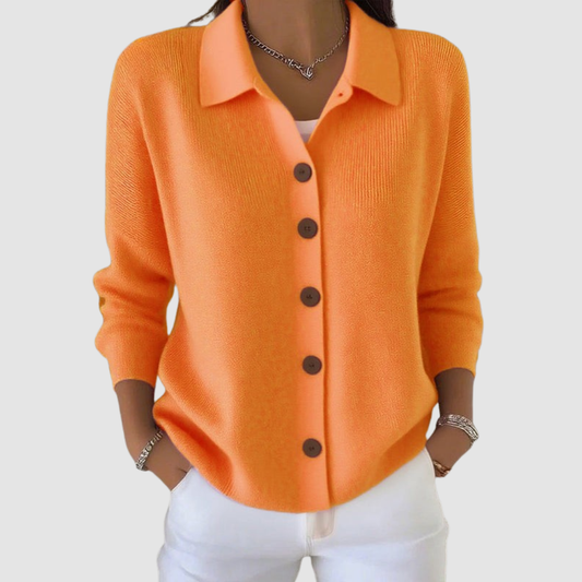 Riah | Soft Button-Up Knit Cardigan