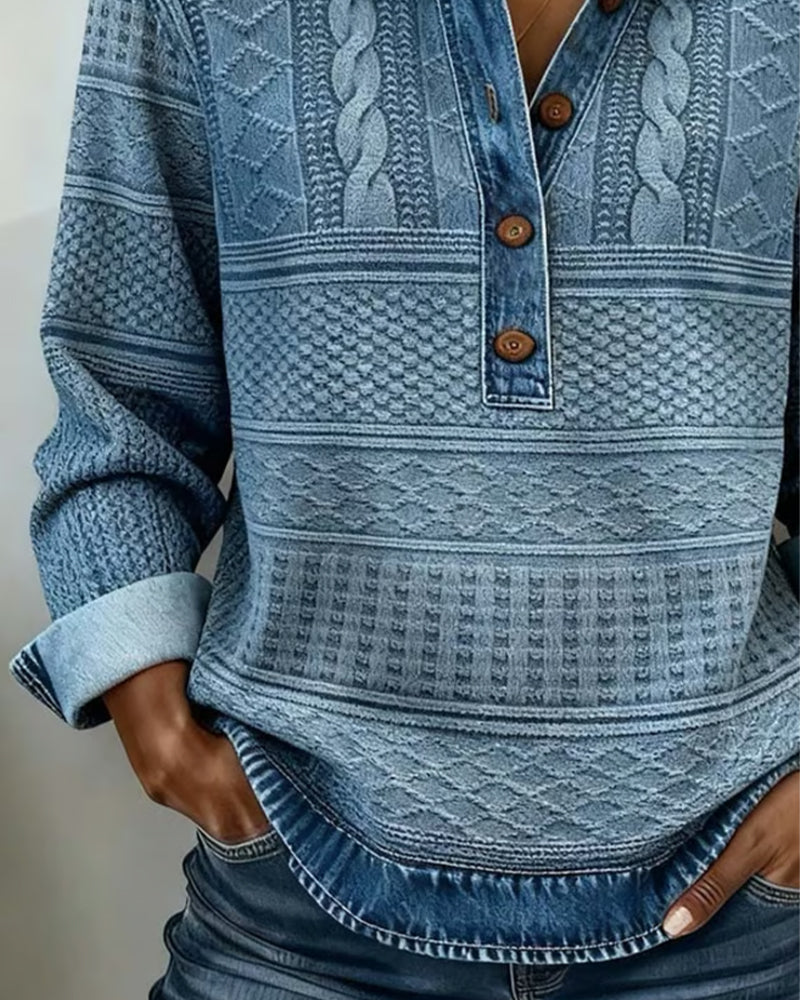 Gwen | Relaxed Half-Breasted Jumper