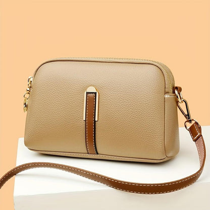 Bolso bandolera Mila con patrón de grabado