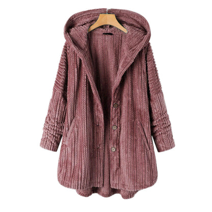Manuela™ - Abrigo de invierno con solapa