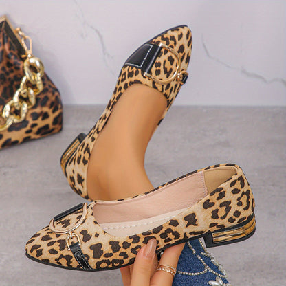 Kayleigh™ | Mocasín Leopardo
