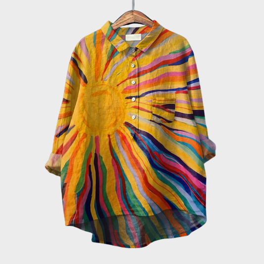 Solara™ - Elegant Summer Blouse