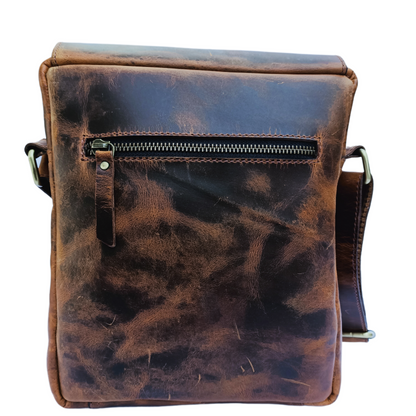 Bolso de mujer Hunter de cuero marrón