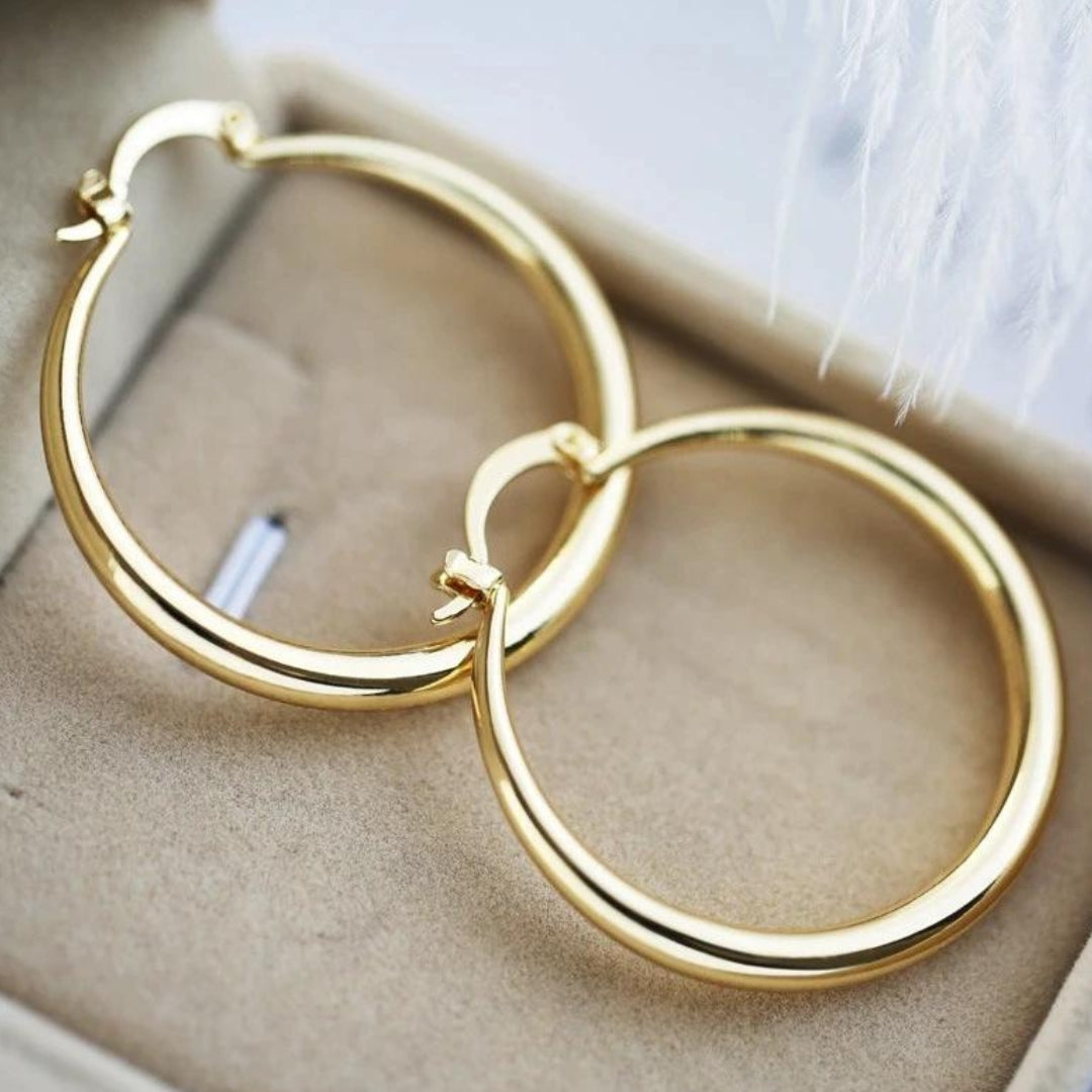 Bethany - Pendientes de Oro Audaces