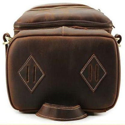 Mochila de Cuero Retro