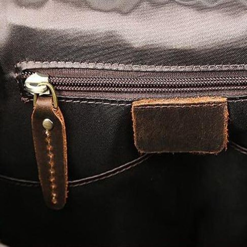 Mochila de Cuero Retro