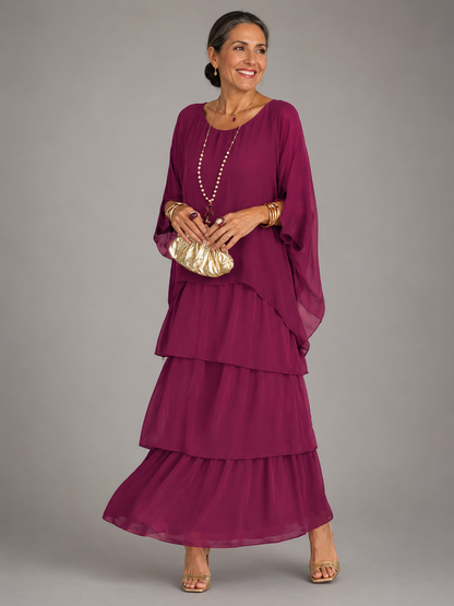Lara | Vestido Maxi Fluido Elegante