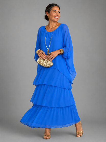 Lara | Vestido Maxi Fluido Elegante