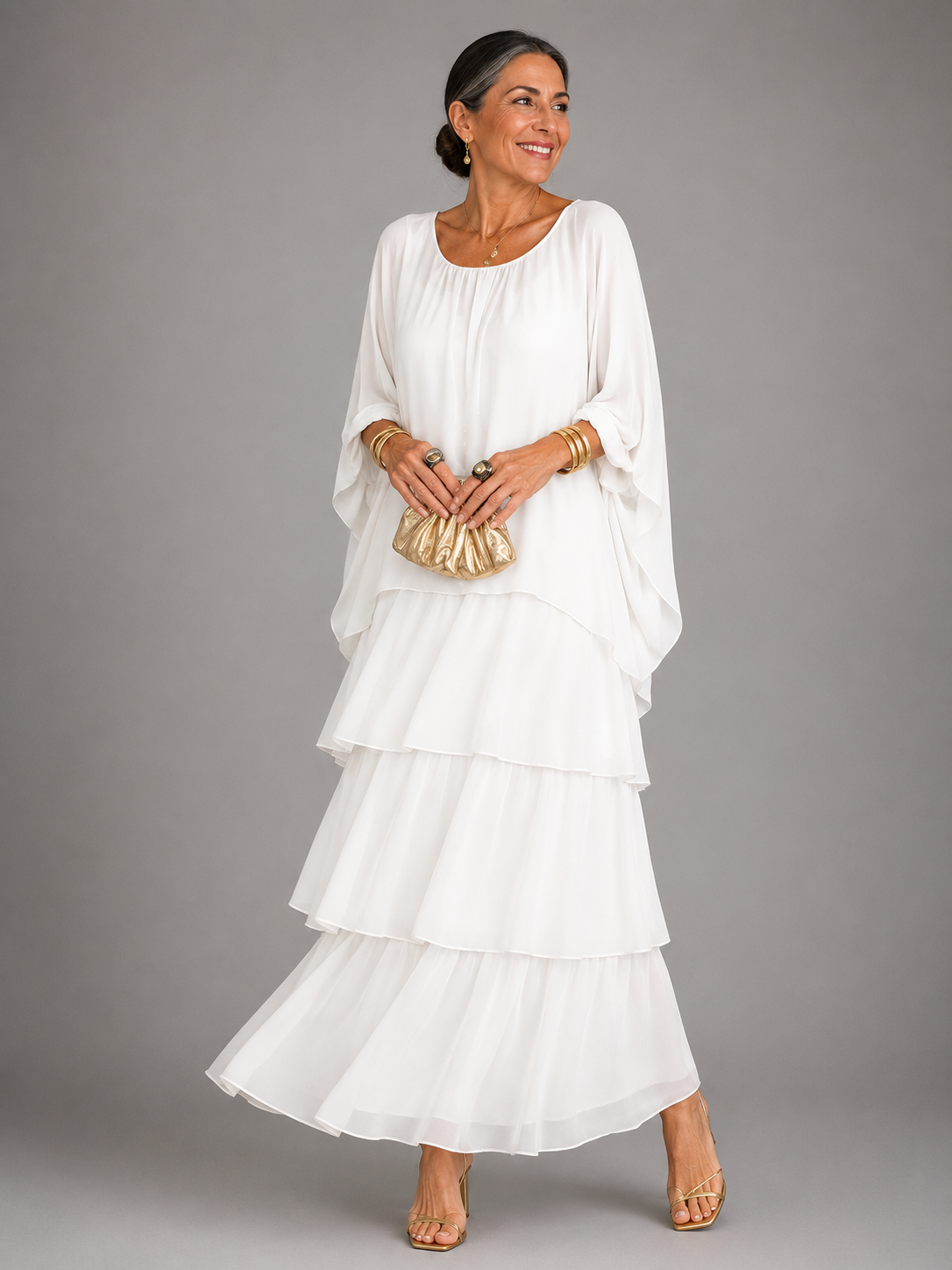 Lara | Vestido Maxi Fluido Elegante