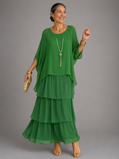 Lara | Vestido Maxi Fluido Elegante
