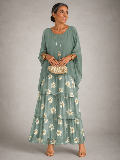 Lara | Vestido Maxi Fluido Elegante