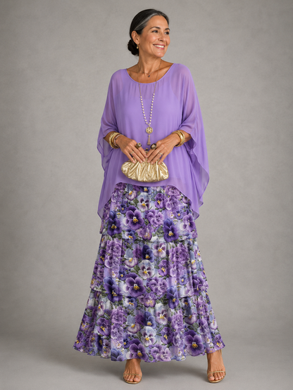 Lara | Vestido Maxi Fluido Elegante