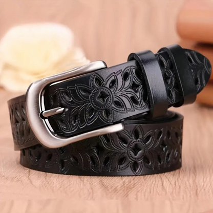 Cinturón de Cuero Clásico Elegante de Monika