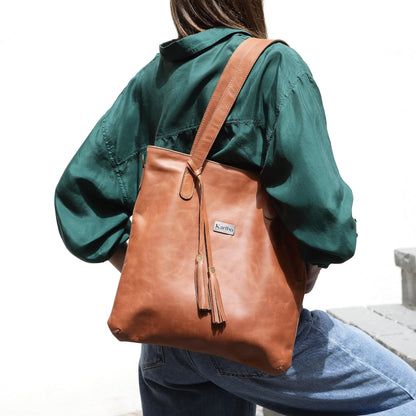 Cartera Olivia Café