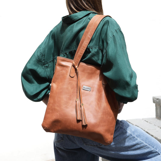 Cartera Olivia Café