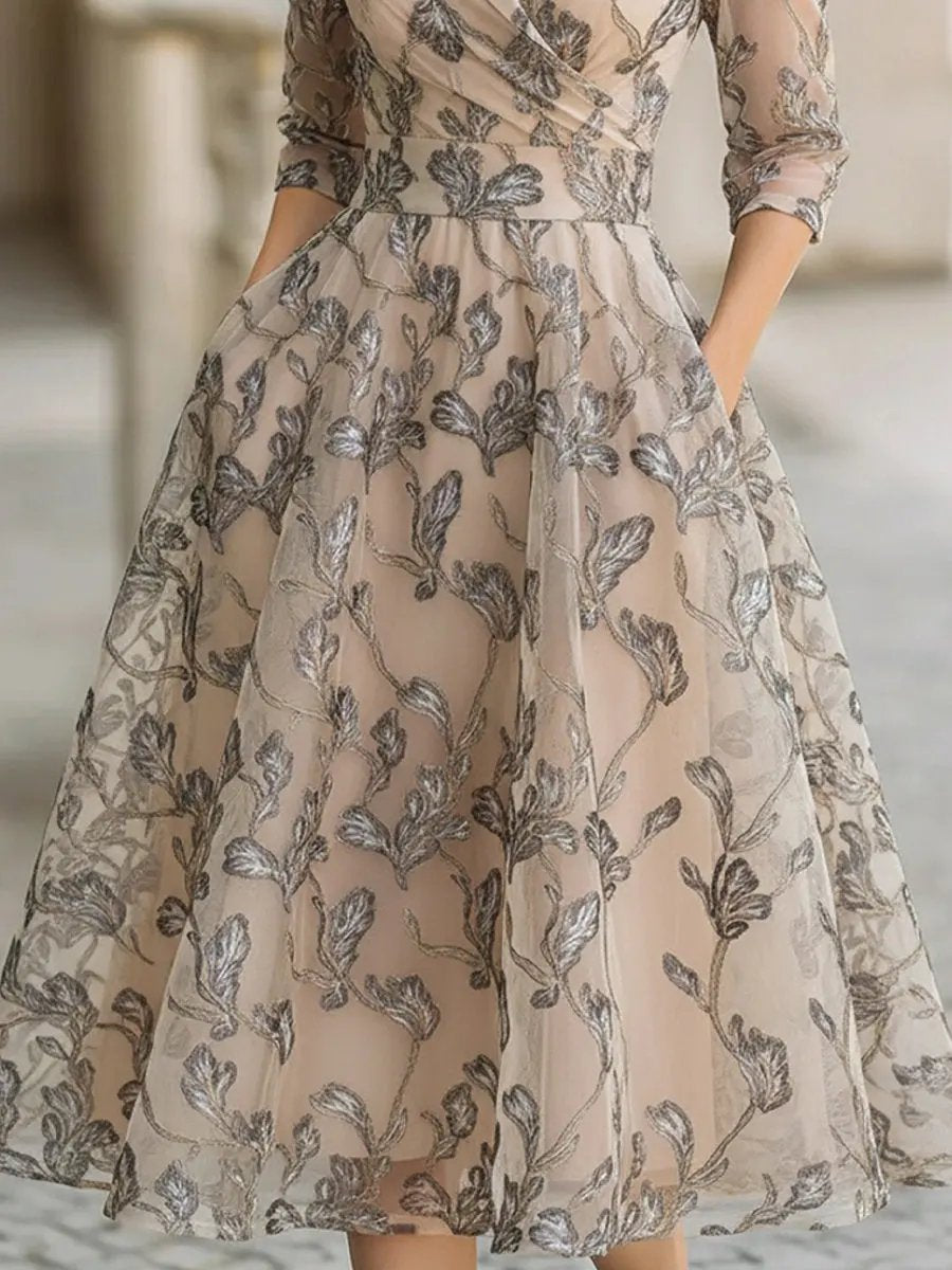 Marceline - Vestido clásico y elegante.