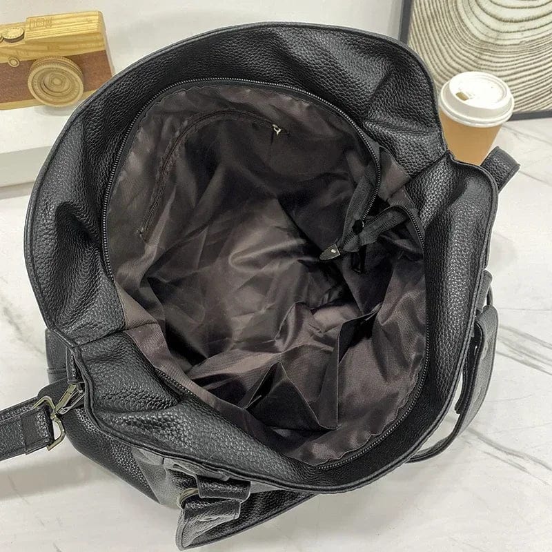 Elegante y multifuncional bolso de cuero