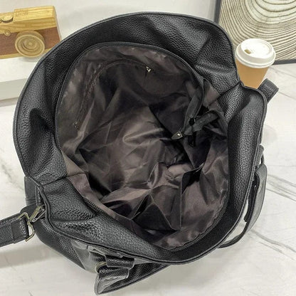 Elegante y multifuncional bolso de cuero