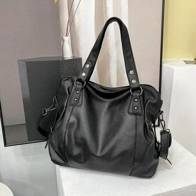 Elegante y multifuncional bolso de cuero