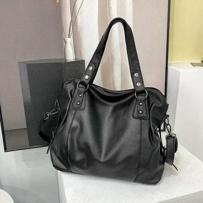 Elegante y multifuncional bolso de cuero
