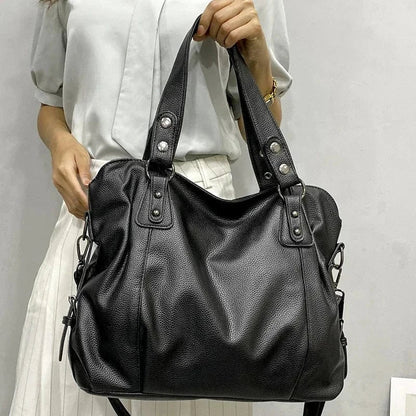 Elegante y multifuncional bolso de cuero