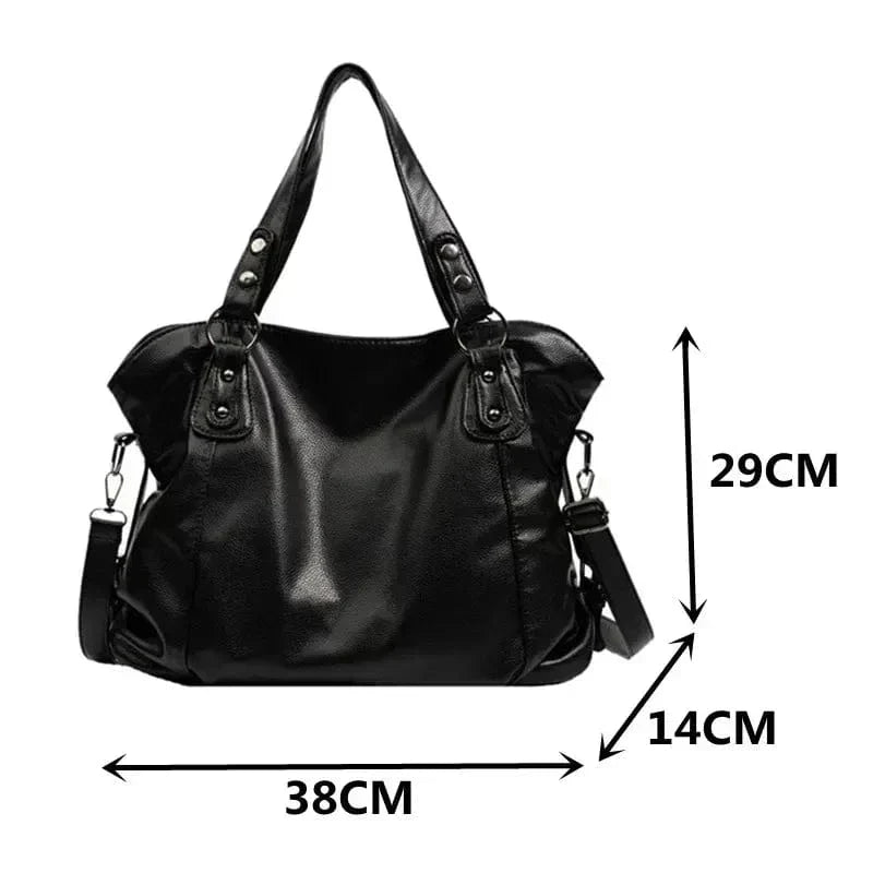 Elegante y multifuncional bolso de cuero
